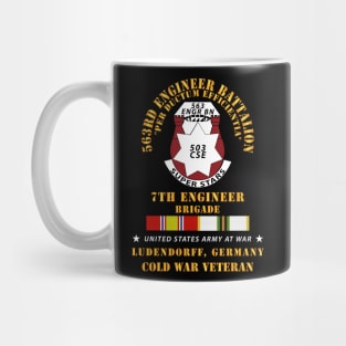 563rd Engineer Bn, 7th Eng Bde, Ludendorff, Germany w COLD SVC X 300 Mug